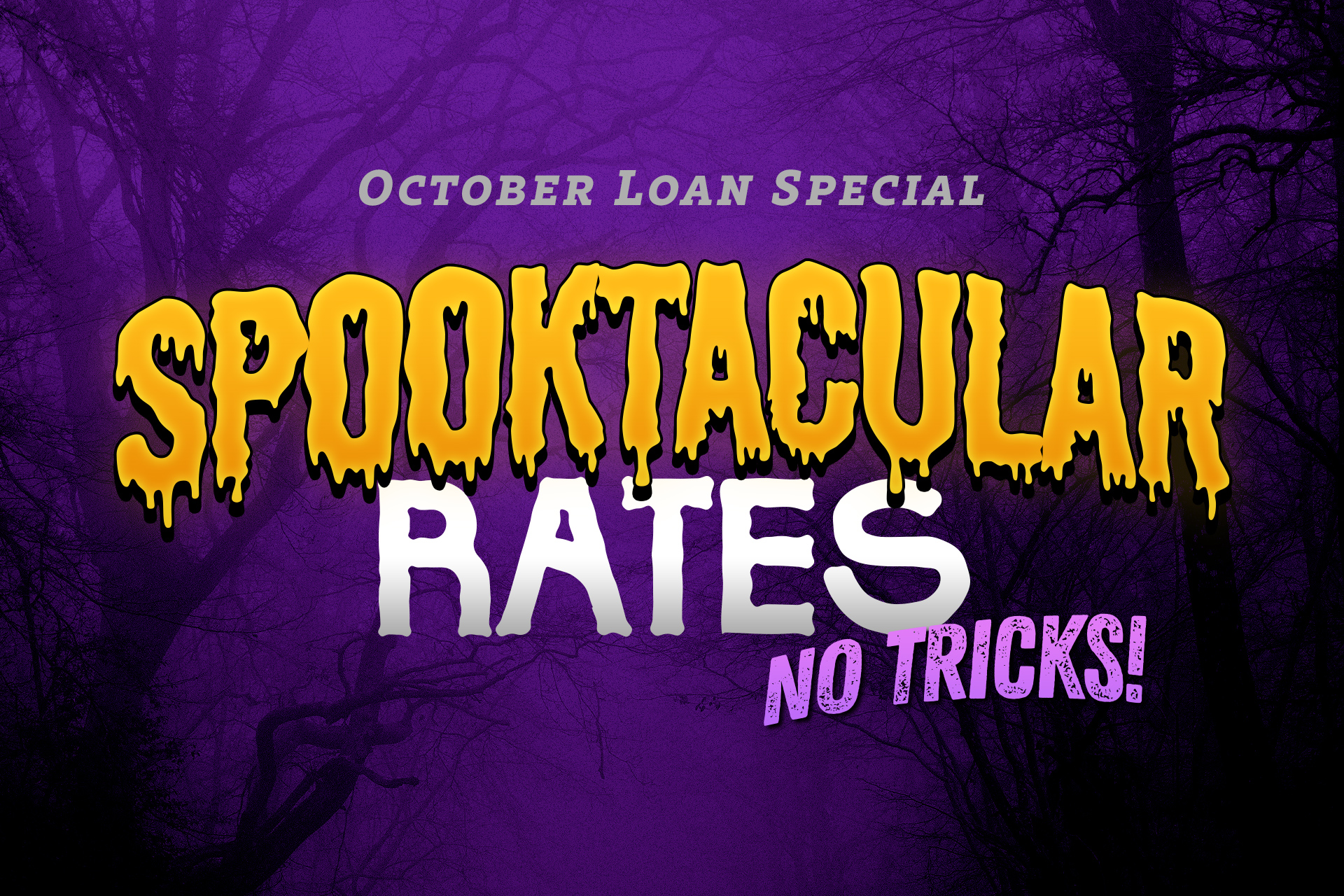 October Loan Special background image